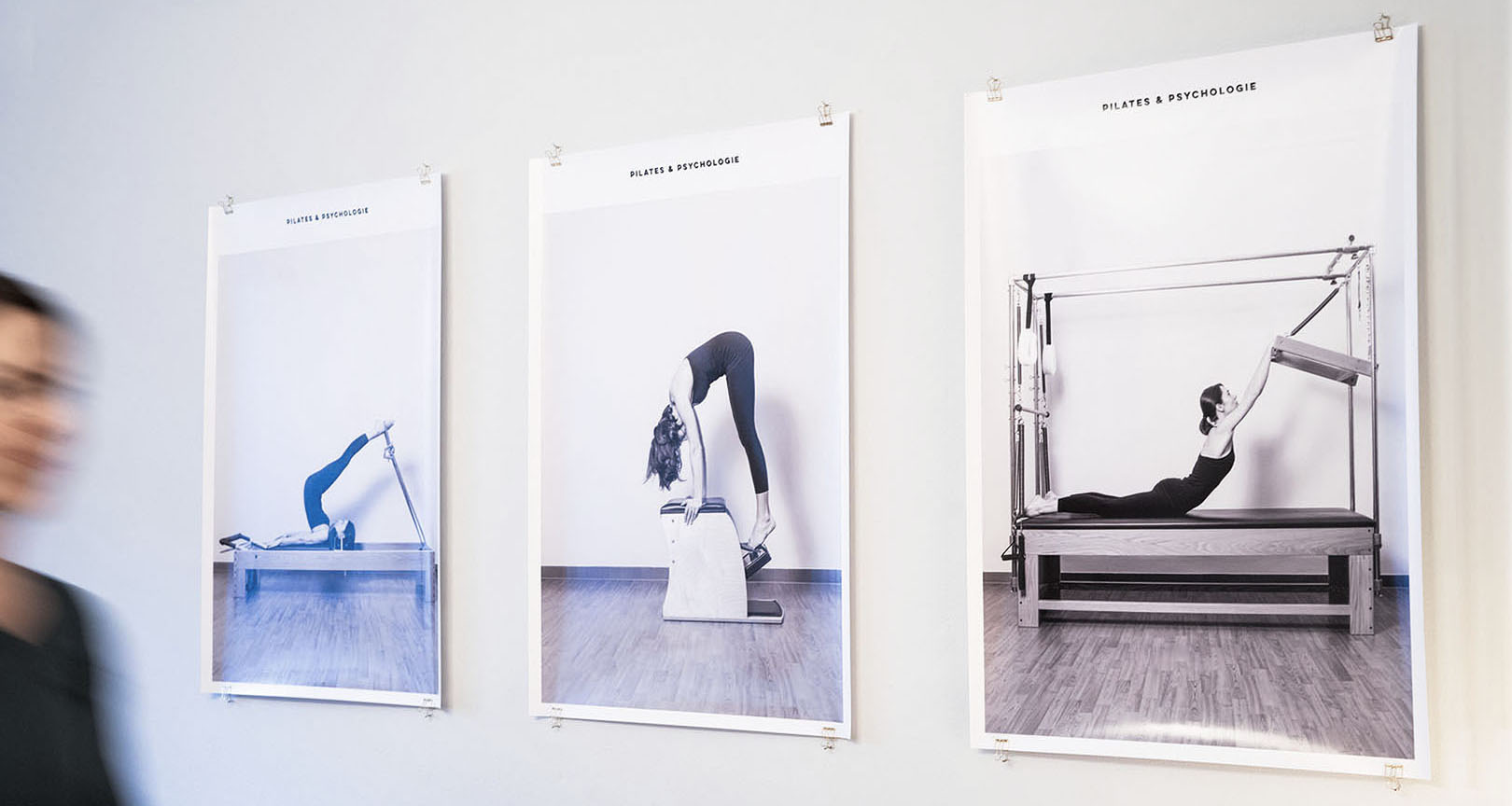 Plakate für Pilatesstudio